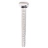 RS PRO Slot Pan Nickel Plated Brass Machine Screw 30 mm M3 482-8571
