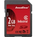 InnoDisk 2 GB Industrial Grade SD Card SLC NAND Memory Class 10 DS2A-02GI81C1B
