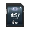 ATP 8 GB Industrial Grade SDHC SD Card, Class 10, UHS 1 U1 AF8GSD3-WABXM