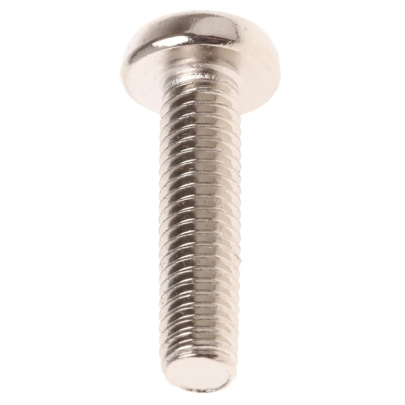 RS PRO Slot Pan Nickel Plated Brass Machine Screw M5 20 mm 482-8751