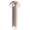 RS PRO Slot Pan Nickel Plated Brass Machine Screw M5 20 mm 482-8751
