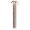 RS PRO Nickel Plated Brass Slot Pan Head Machine Screw M5 x 30 mm 482-8773