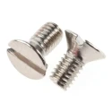 RS PRO Slot Countersunk Brass Machine Screw 6 mm M3 482-9186
