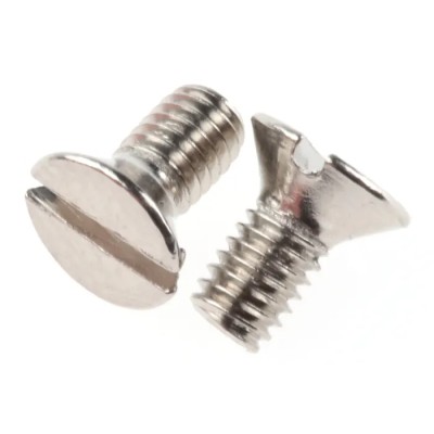 RS PRO Slot Countersunk Brass Machine Screw 6 mm M3 482-9186