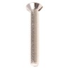 RS PRO Nickel Plated Brass Slot Countersunk Machine Screw M3 20 mm 482-9215