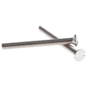 RS PRO Slot Countersunk Brass Machine Screw Nickel Finish 30 mm M3 482-9221