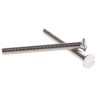 RS PRO Slot Countersunk Brass Machine Screw Nickel Finish 30 mm M3 482-9221