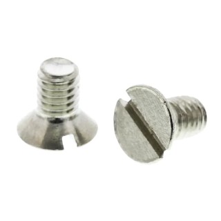 RS PRO Slot Countersunk Brass Machine Screw 6 mm M3.5 482-9237