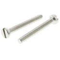RS PRO Slot Cheese Brass Machine Screw Nickel Plated 25 mm M3 482-9811