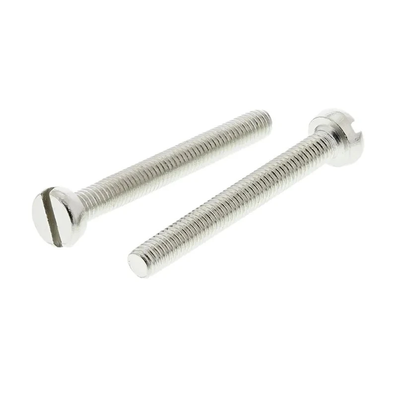 RS PRO Slot Cheese Brass Machine Screw Nickel Plated 25 mm M3 482-9811