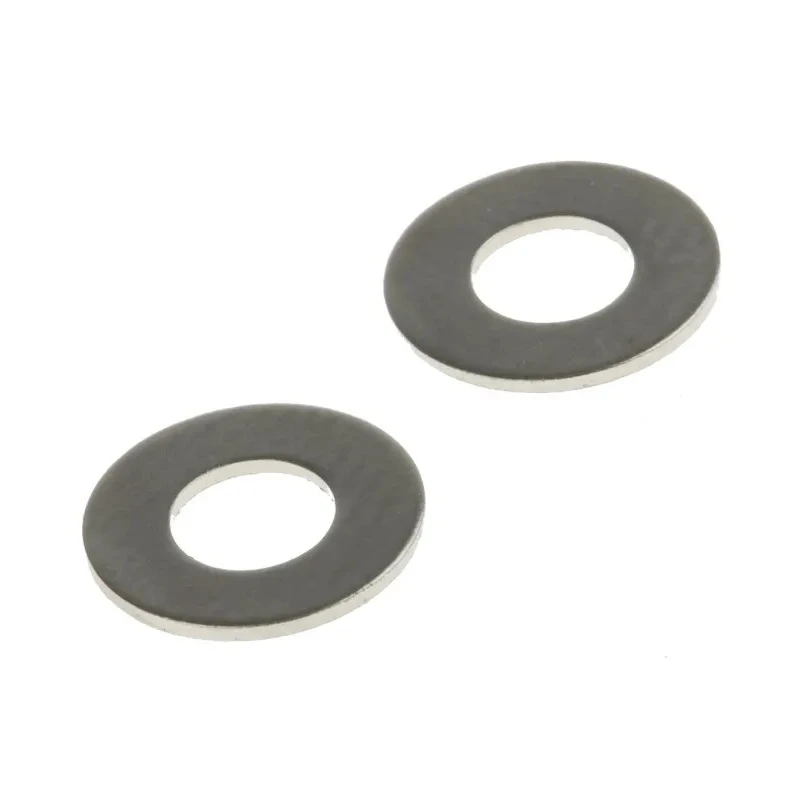 RS PRO Brass Nickel Plated Plain Washers M3.5 DIN 125A 0.50mm Thickness 483-0647