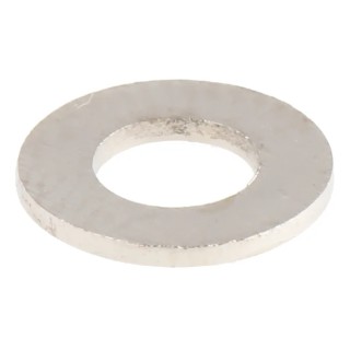 RS PRO Brass Nickel Plated Washers, M4, DIN 125A 483-0653