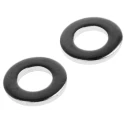 RS PRO Brass Nickel Plated Washers Compatible with M6 Screws DIN 125A 24mm External Diameter 1.60mm Thickness 483-0669