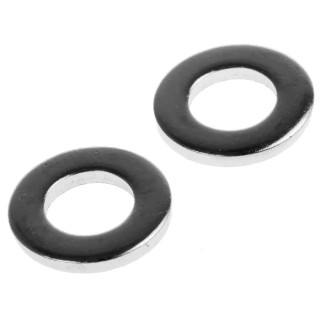 RS PRO Brass Nickel Plated Washers Compatible with M6 Screws DIN 125A 24mm External Diameter 1.60mm Thickness 483-0669