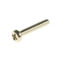 RS PRO Pozidriv Pan Brass Machine Screw 12 mm M2 483-0035