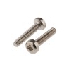 RS PRO Pozidriv Pan Brass Machine Screw 12 mm M2.5 483-0057