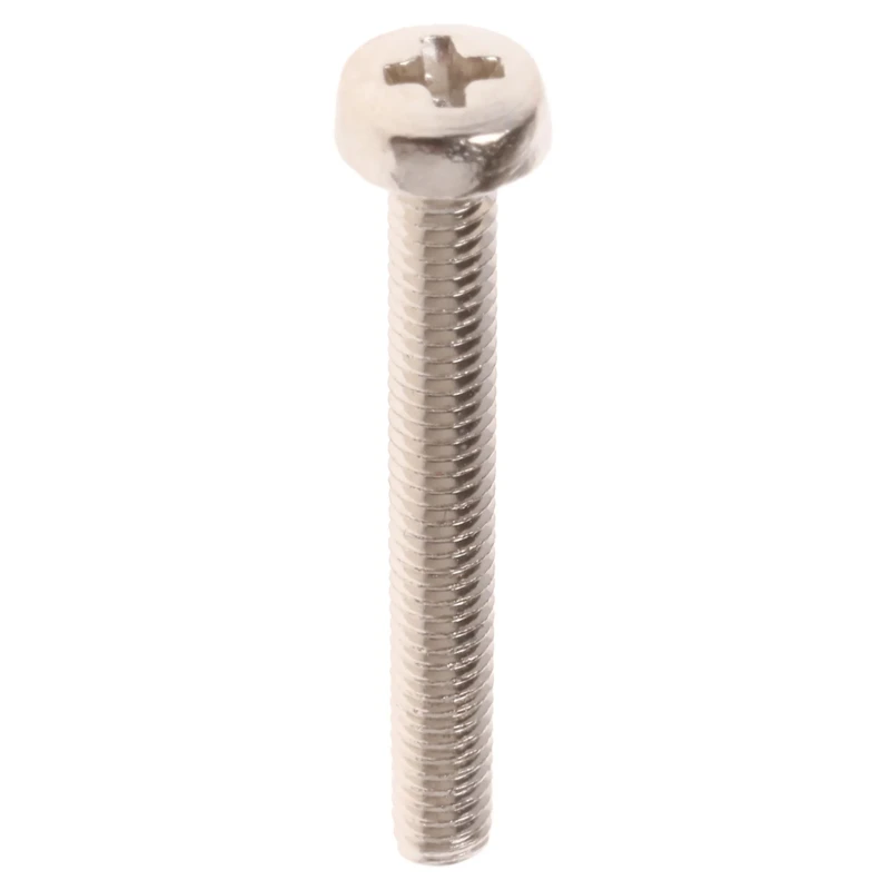 RS PRO Pozidriv Pan Brass Machine Screw 20 mm M2.5 483-0079