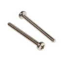 RS PRO Pozidriv Pan Brass Machine Screw 25 mm M2.5 483-0085