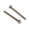 RS PRO Pozidriv Pan Brass Machine Screw 25 mm M2.5 483-0085