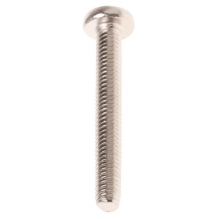 RS PRO Pozidriv Pan Brass Machine Screw 30 mm M4 483-0215