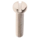 RS PRO Slotted Cheese Head Brass Machine Screw Nickel Plated 16 mm M4 482-9861