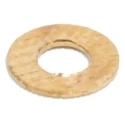RS PRO Brass Plain Washers Compatible with M2 Screws, External Diameter 24mm, Inside Diameter 2.20mm, Thickness 483-2570