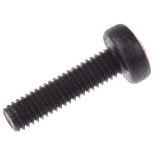 RS PRO Pozidriv Pan Steel Machine Screw Black Passivated 12 mm M3 483-0962