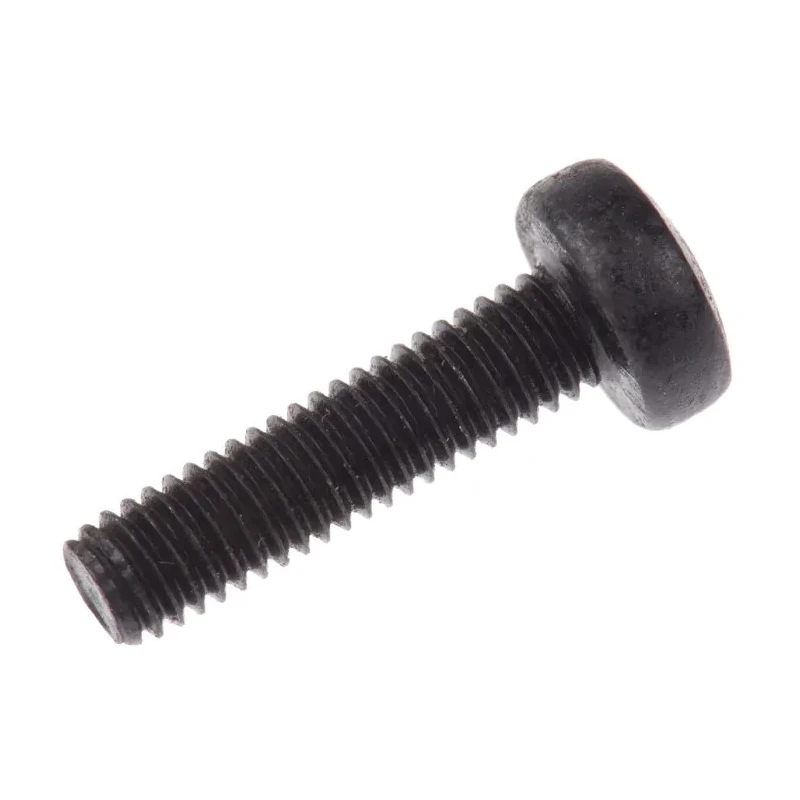 RS PRO Pozidriv Pan Steel Machine Screw Black Passivated 12 mm M3 483-0962