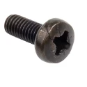 RS PRO Pozidriv Pan Steel Machine Screw 10 mm M4 483-0984