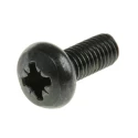 RS PRO Pozidriv Pan Steel Machine Screw 12 mm M5 483-1016