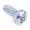 RS PRO Bright Zinc Steel Pan Head Self-Tapping Screw 12 mm M5 483-1252