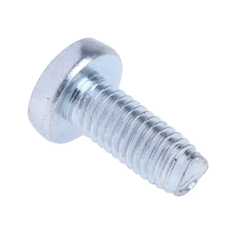 RS PRO Bright Zinc Steel Pan Head Self-Tapping Screw 12 mm M5 483-1252