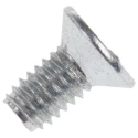 RS PRO Bright Zinc Steel Countersunk Head Self-Tapping Screw 8 mm Length M4 483-1274