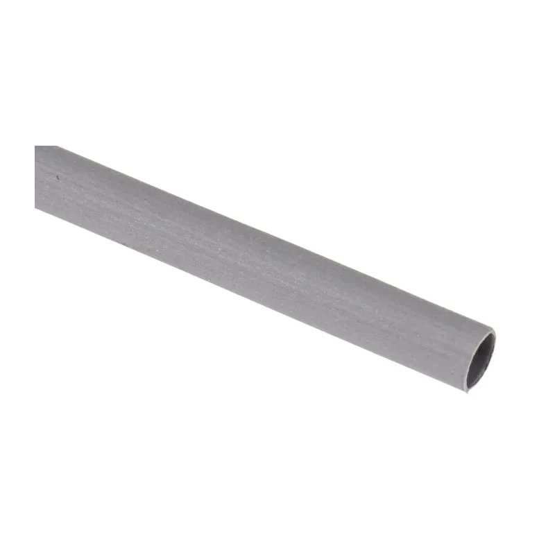 RS PRO Heat Shrink Tubing Grey Polyolefin 2.4 mm Sleeve Diameter x 1.2 m Length 2:1 Shrink Ratio 483-4122