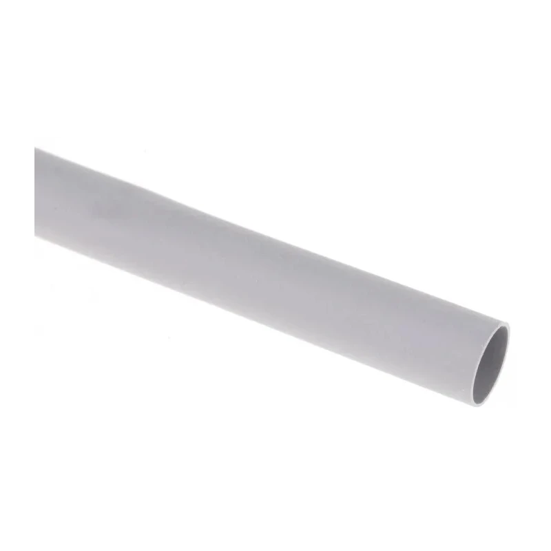 RS PRO Heat Shrink Tubing, Grey 6.4 mm Sleeve Diameter x 1.2 m Length, 2:1 Shrink Ratio 483-4150