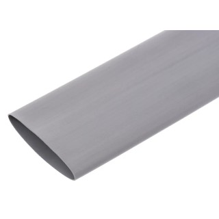 RS PRO Heat Shrink Tubing Grey 25.4 mm Sleeve Diameter x 1.2 m Length 2:1 Ratio 483-4194