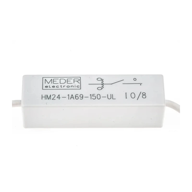 Meder SPNO Reed Relay HM24 Series PCB Mounting with External Contact Blades HM24-1A69-150-UL