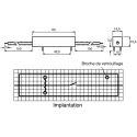 Meder SPNO Reed Relay HM24 Series PCB Mounting with External Contact Blades HM24-1A69-150-UL