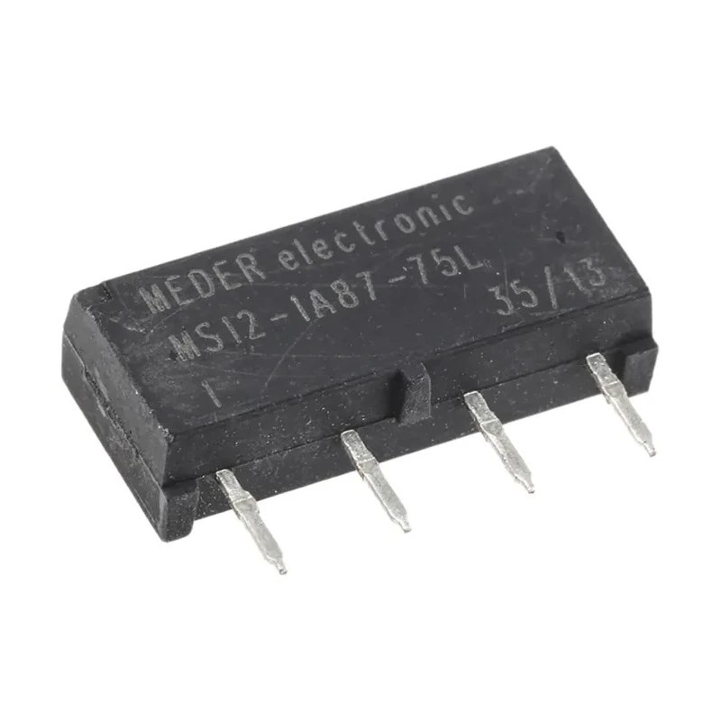 Meder Normally Open Form A Reed Relay with Integral Coil Protection Diode UL Approved MS12-1A87-75L