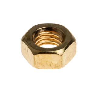 RS PRO Stainless Steel Plain Hex Nut M5, DIN 934, 4mm Height 483-2514
