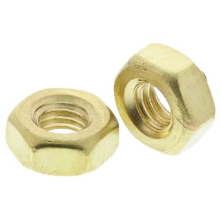 RS PRO Plain Stainless Steel Hex Nut M3, DIN 934 483-2485