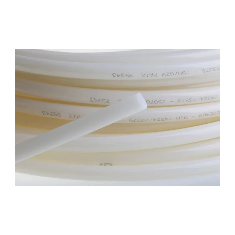 RS PRO Compressed Air Pipe Translucent Nylon 12 mm 30 m 21 bar NMF Series 483-5614