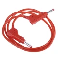 Staubli Connector Test Lead 32A, 600V, Red, 1 m Lead Length 66.9407-100-22