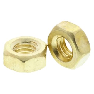 RS PRO Plain Stainless Steel Hex Nut M4, DIN 934 483-2508