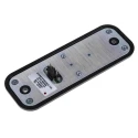 Storm IP65 4 Key Polymer Keypad with Matrix Output, Polymer Housing, IP65, 42.5x118.5mm Cutout, 180g Operating Force IP65