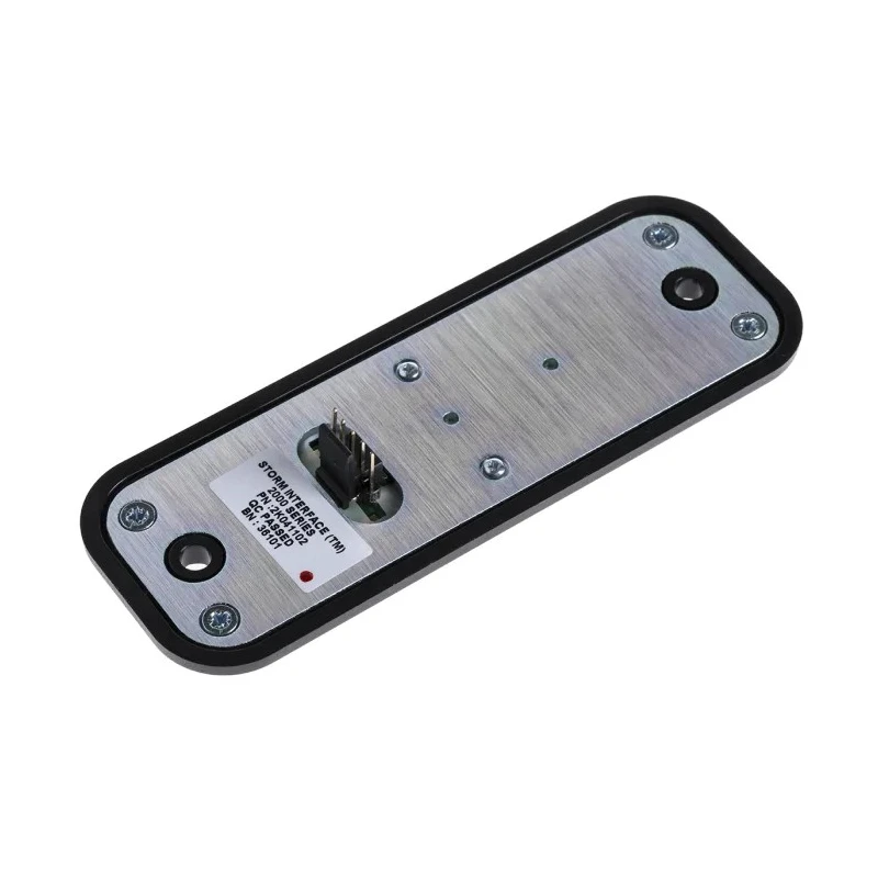Storm IP65 4 Key Polymer Keypad with Matrix Output, Polymer Housing, IP65, 42.5x118.5mm Cutout, 180g Operating Force IP65