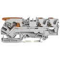 WAGO TOPJOB S 2106 Series 6mm² 1-Level Grey Feed Through Terminal Block 2106-5301