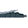 Igus Cable Trunking Black 26mm Width x 24mm Depth x 1m Length Flame Retardant Self-Extinguishing Integrated Strain W26mm
