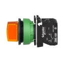 Schneider Electric Illuminated Selector Switch SPDT 3 Positions 30 mm Cutout Diameter IP67 XB5FK135M5