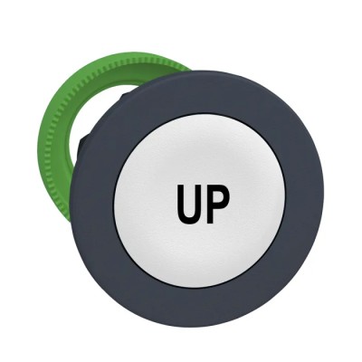 Schneider Electric Harmony Series White Momentary Push Button Head 30 mm Cutout IP66 IP67 IP69K ZB5FA343